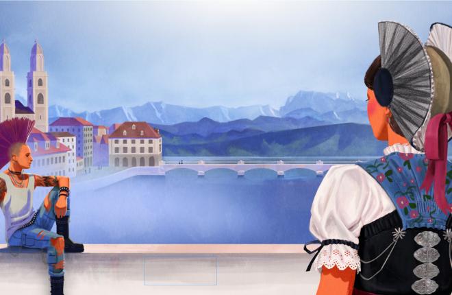 trachtenfest visueller Auftritt